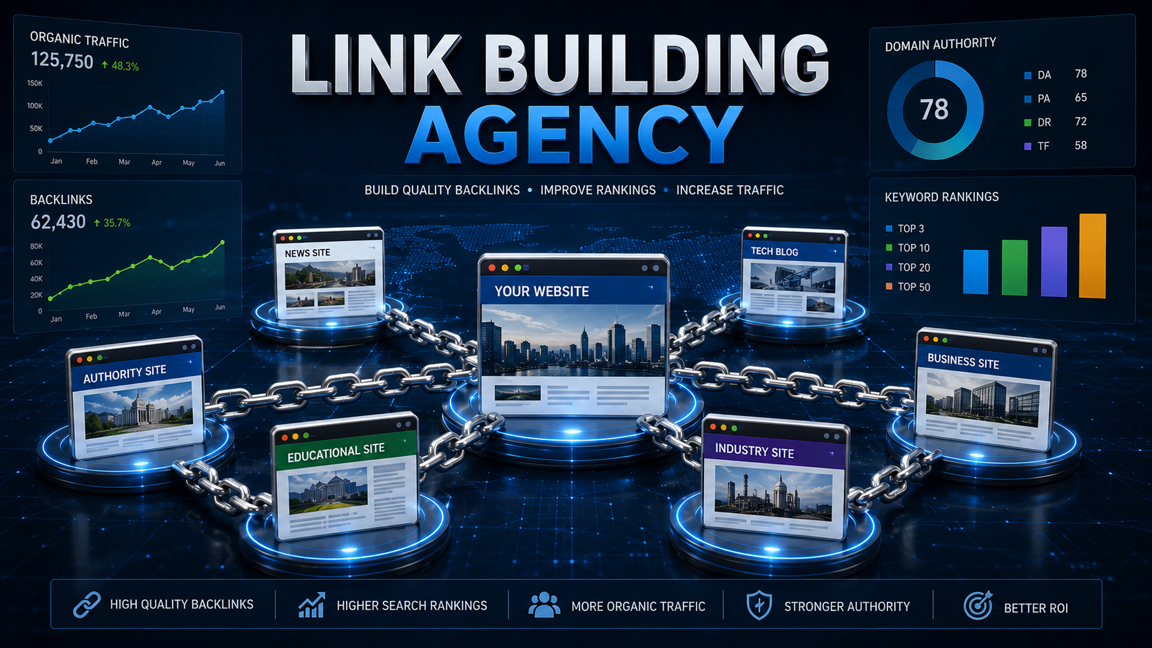 Link Building Agency Grow Your Search Rankings Fast