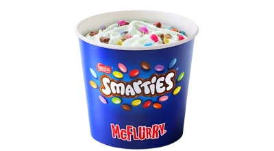 SMARTIES MCFLURRY at McDonald’s menu uk