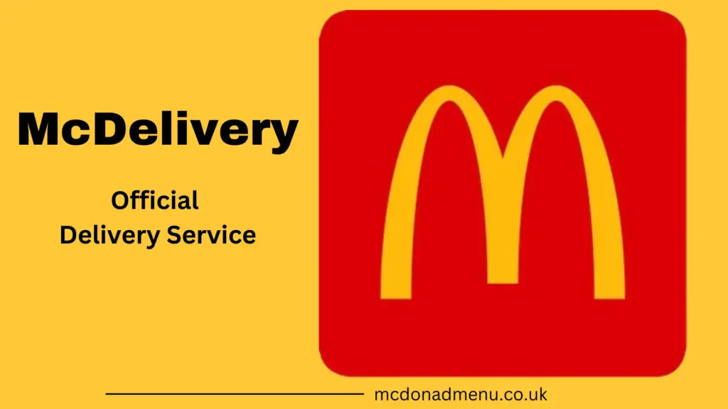 How to Order through McDelivery