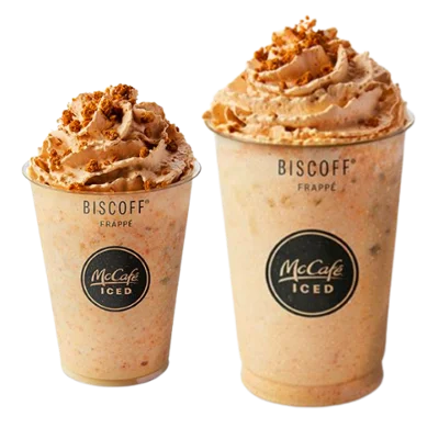 Biscoff Frappe at mcdonalds menu uk