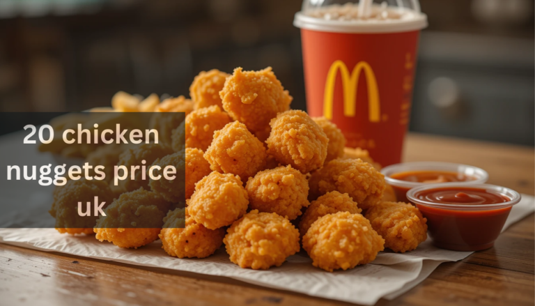 20 chicken nuggets price uk