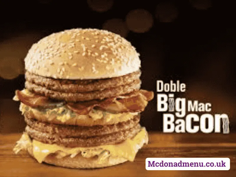 Mcdonald's Double Big Mac Bacon
