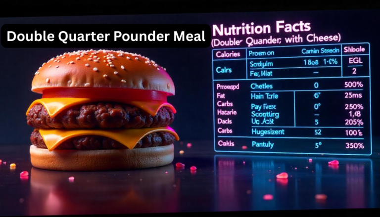 Double Quarter Pounder Meal UK – Price, Calories & Review