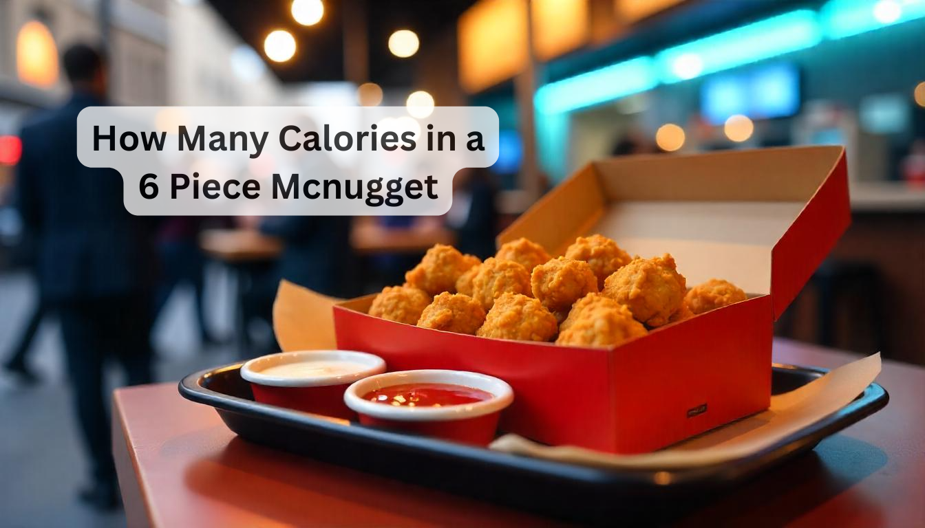 How Many Calories in a 6 Piece McNugget? UK Nutrition Guide