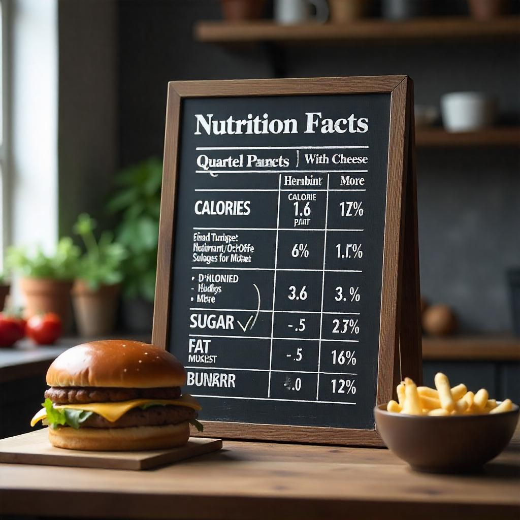 mcdonald quarter pounder