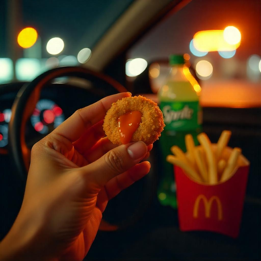 how many calories in a 6 piece mcnugget