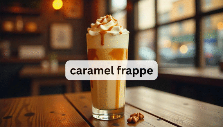 caramel frappe UK: Price, Recipe & Where to Buy