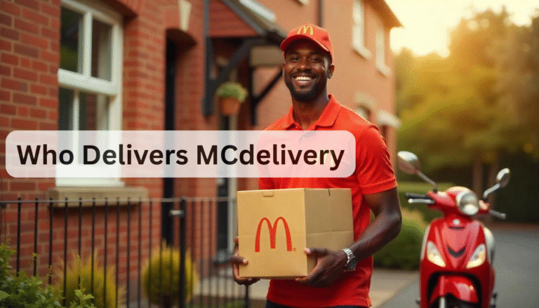 Who Delivers McDelivery in the UK? Partners, Fees & Order Tips