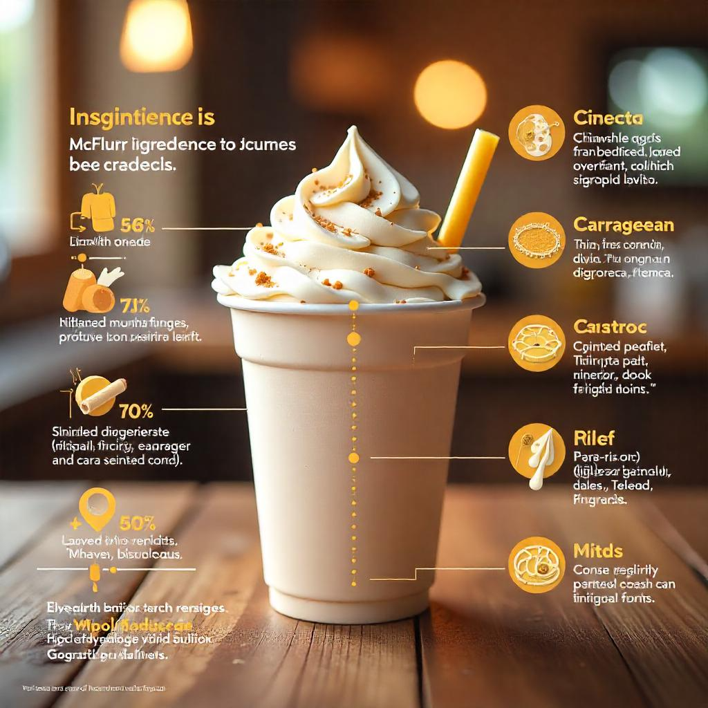 McFlurry Ingredients UK: Flavours, Calories & McDonald’s Menu Guide