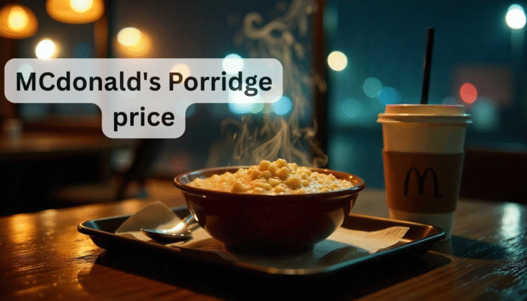 McDonald’s Porridge Price UK: Breakfast Menu, Deals & Nutrition