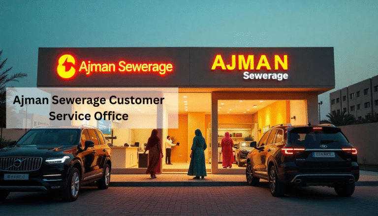 Ajman Sewerage Customer Service Office Dubai UAE