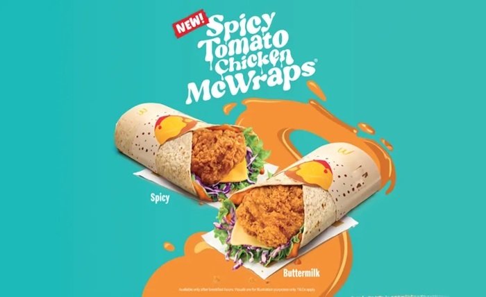 wrap of the day mcdonald's